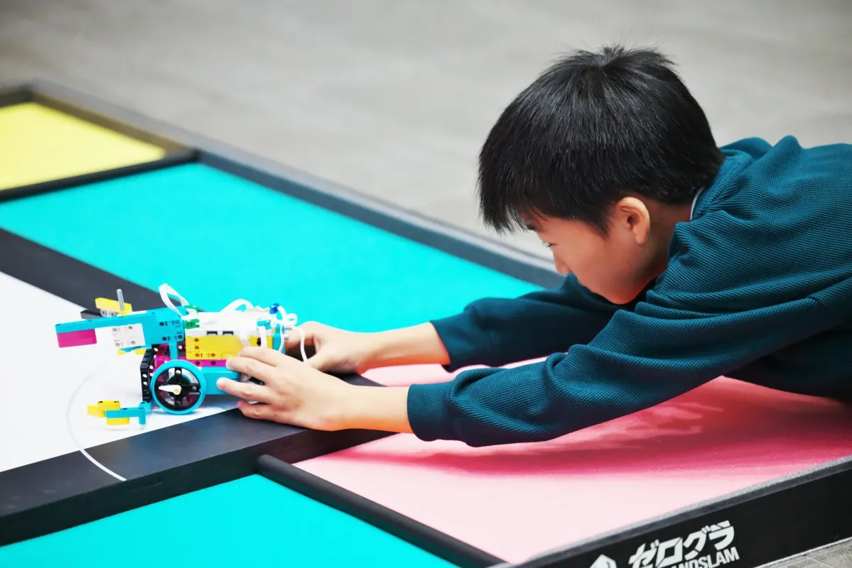 ロボット競技の様子