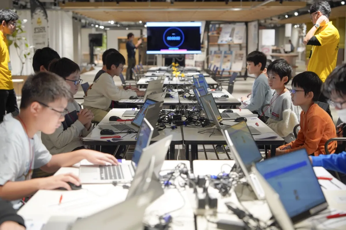 プログラミング学習の様子