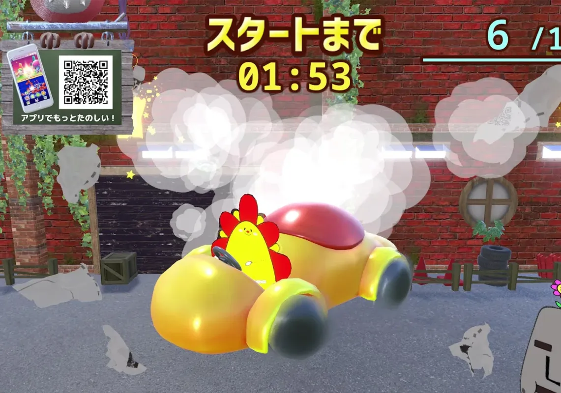 SKETCH RACINGのゲーム画面