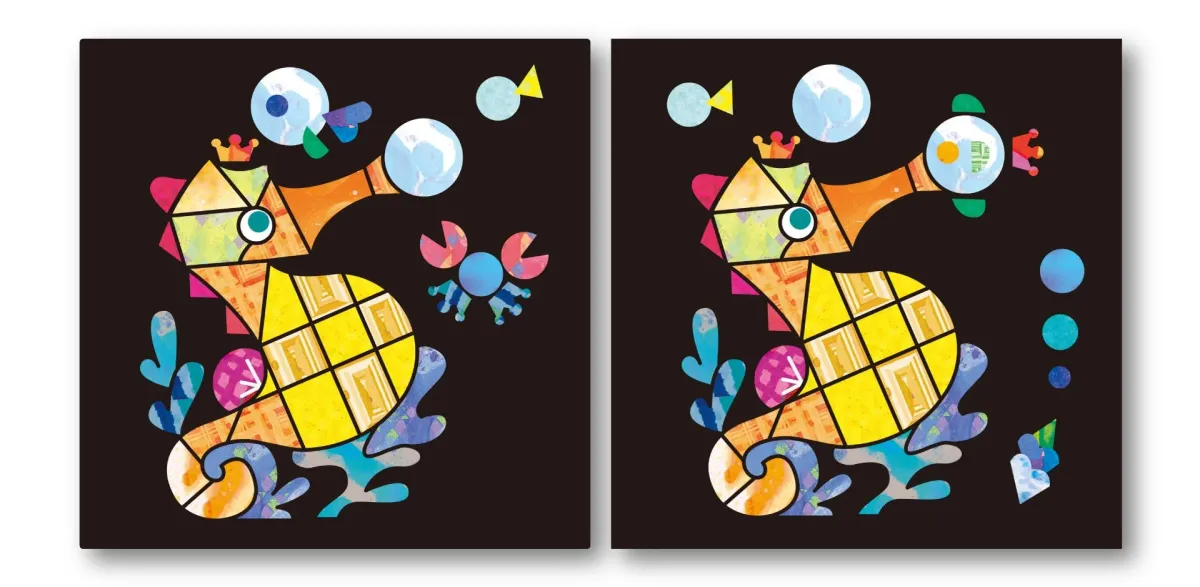 タツノオトシゴの飾り付け例