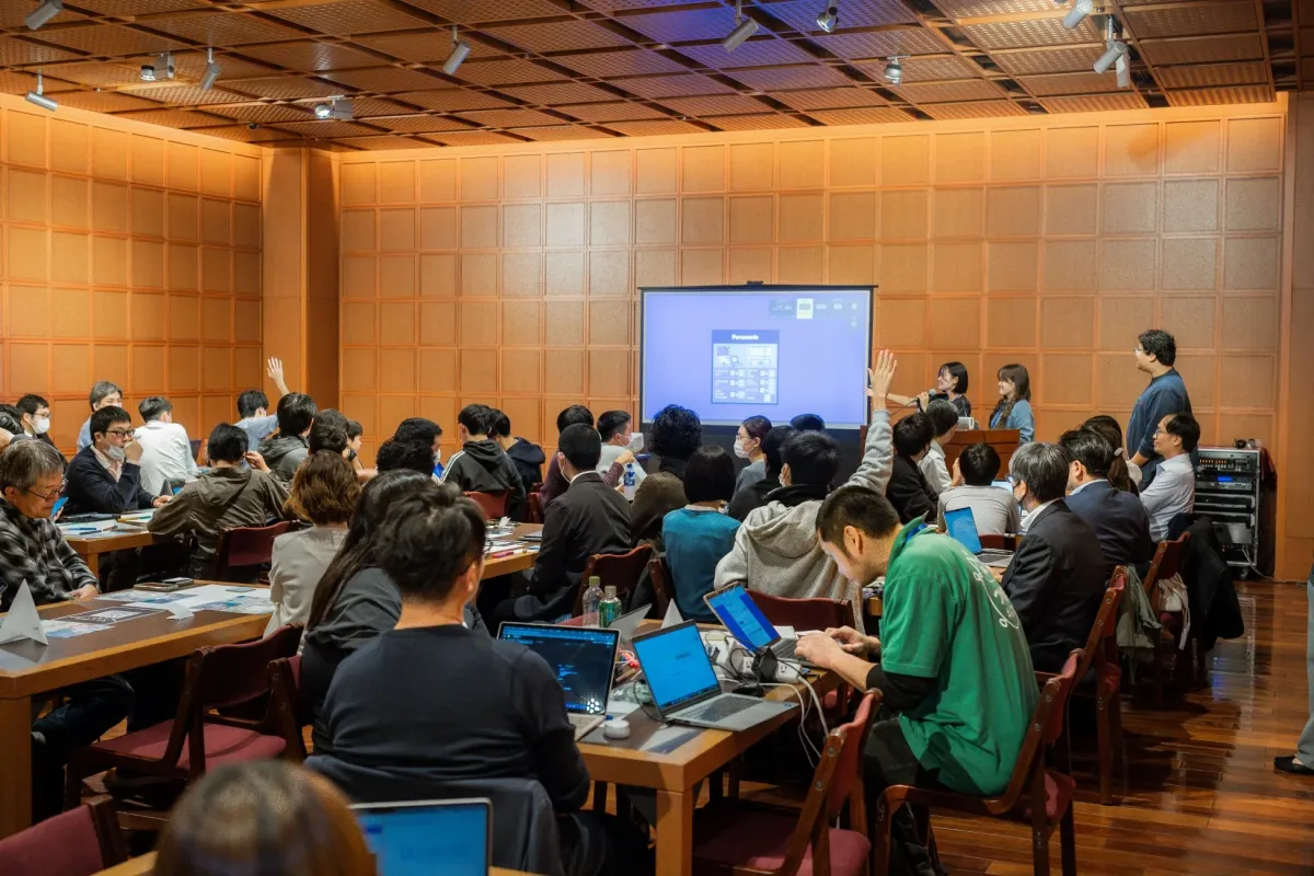 ワークショップの参加者たち