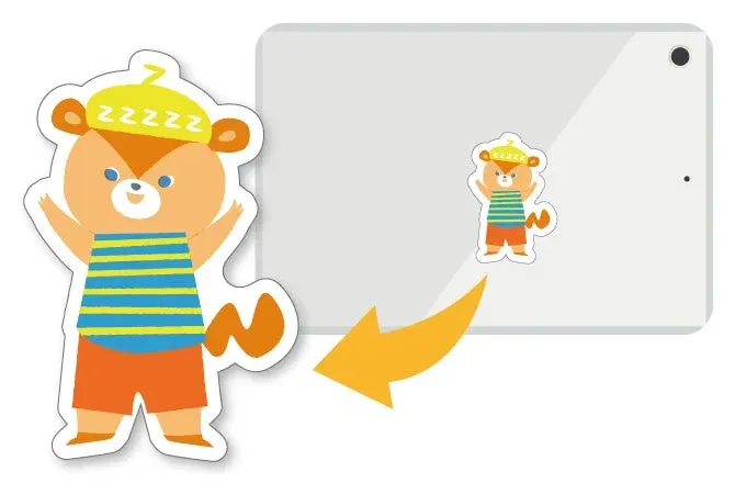 ベレーといっしょ！タブレットクリーナー