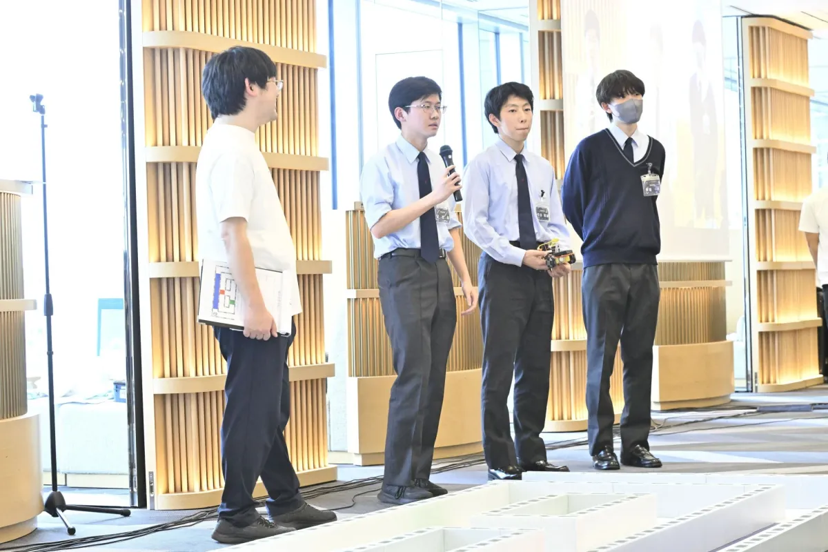 会場でのプレゼンテーションの様子