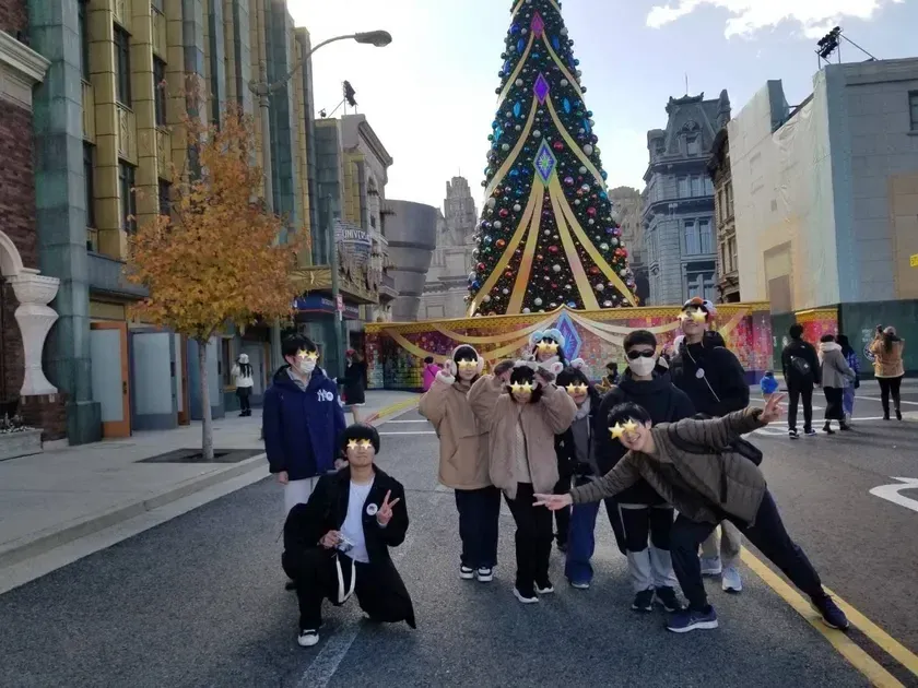 修学旅行「クリスマスはユニバで会おう」