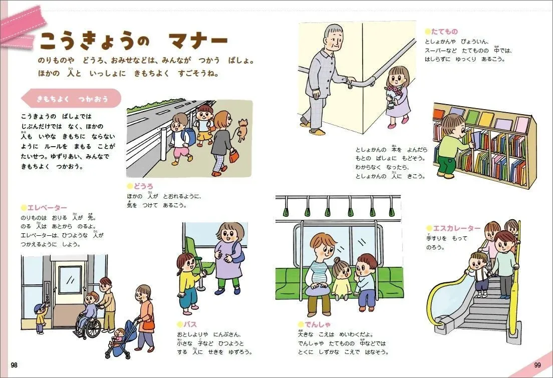 公共のマナーについて