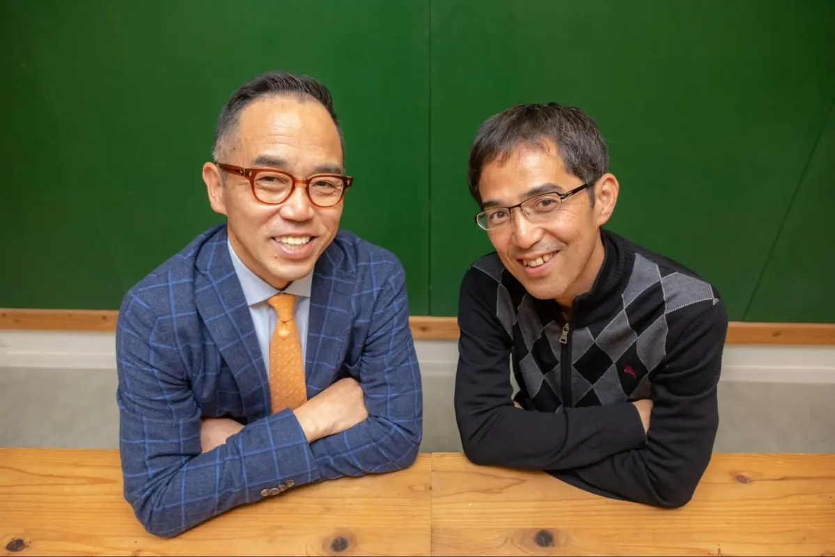 井本陽久氏と高濱正伸氏