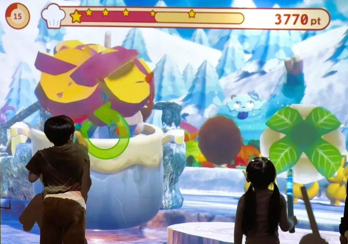 TON DE CULUのゲーム画面