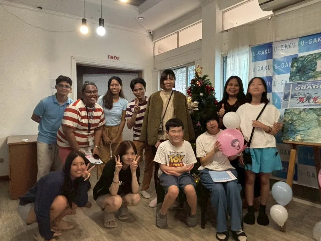 セブ島での集合写真