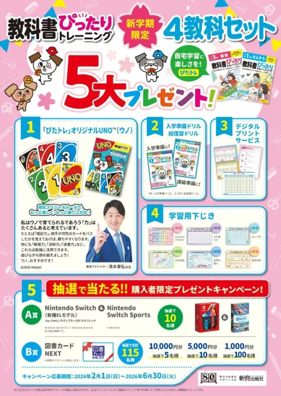 プレゼントキャンペーンの景品