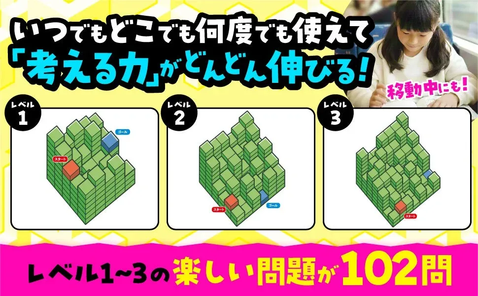 レベル別の問題例と「いつでもどこでも」利用イメージ