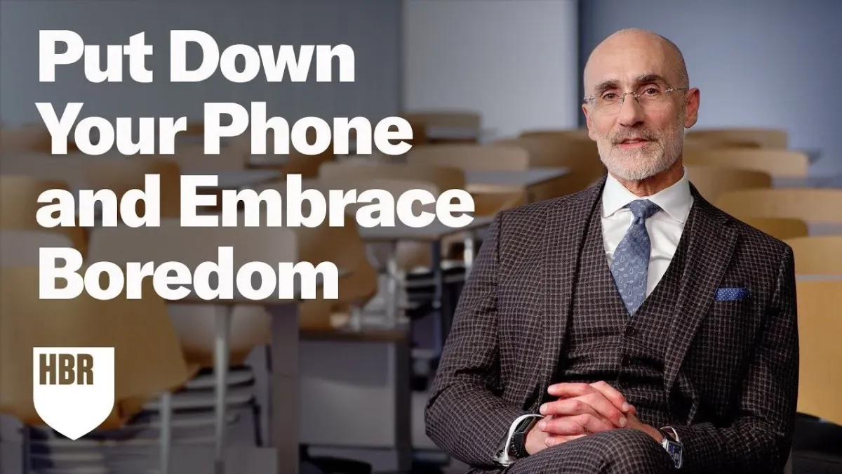 Put Down Your Phone and Embrace Boredom