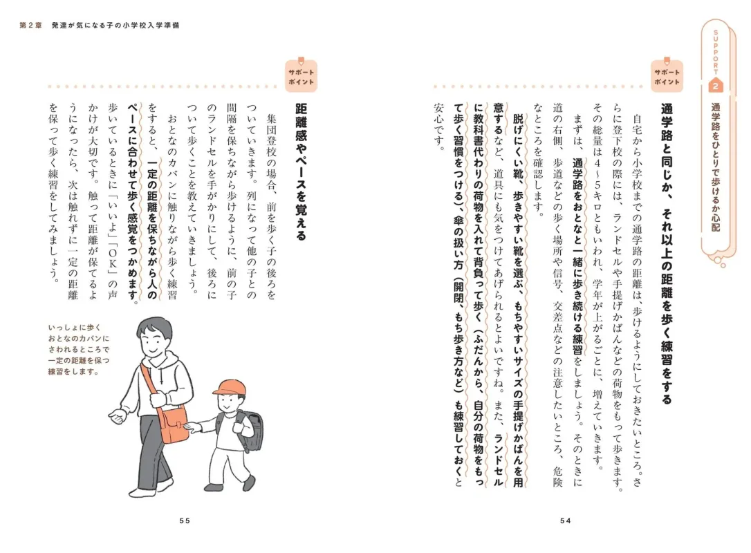 通学路をひとりで歩けるか心配 サポートポイント
