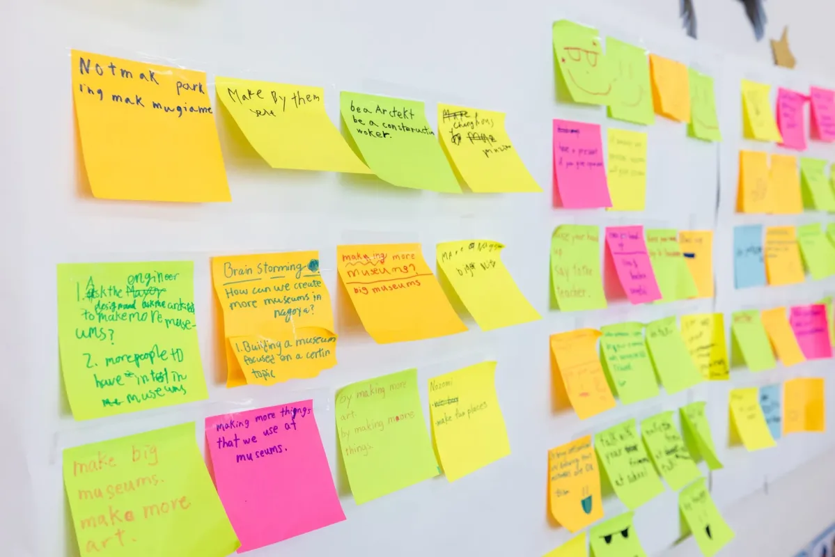 ブレインストーミングの様子