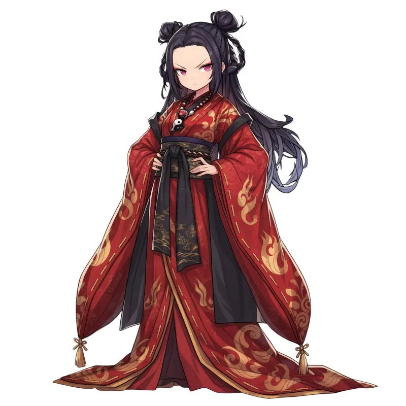 和風少女キャラクター