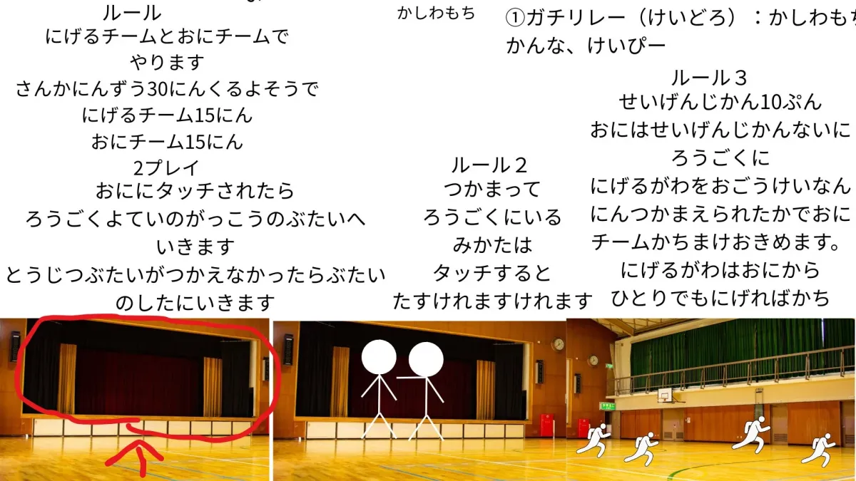 けいどろのルール説明