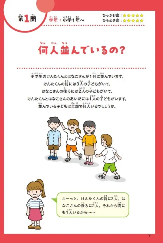 何人並んでいるの？問題