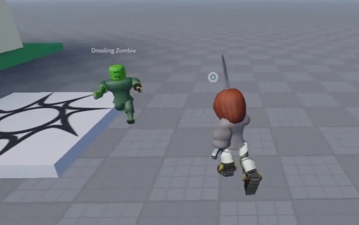 Robloxの戦闘シーン