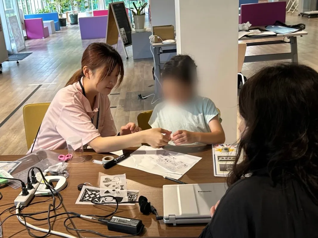 Panasonicのノートパソコンを使ったワークショップ