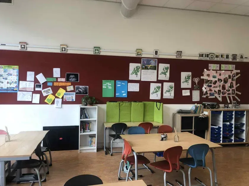 オランダのイエナプラン小学校の教室の様子