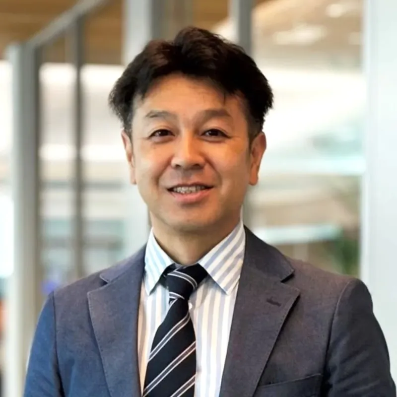 イトーキの石原氏のポートレート 株式会社イトーキ Web事業統括部 統括部長 石原 学氏