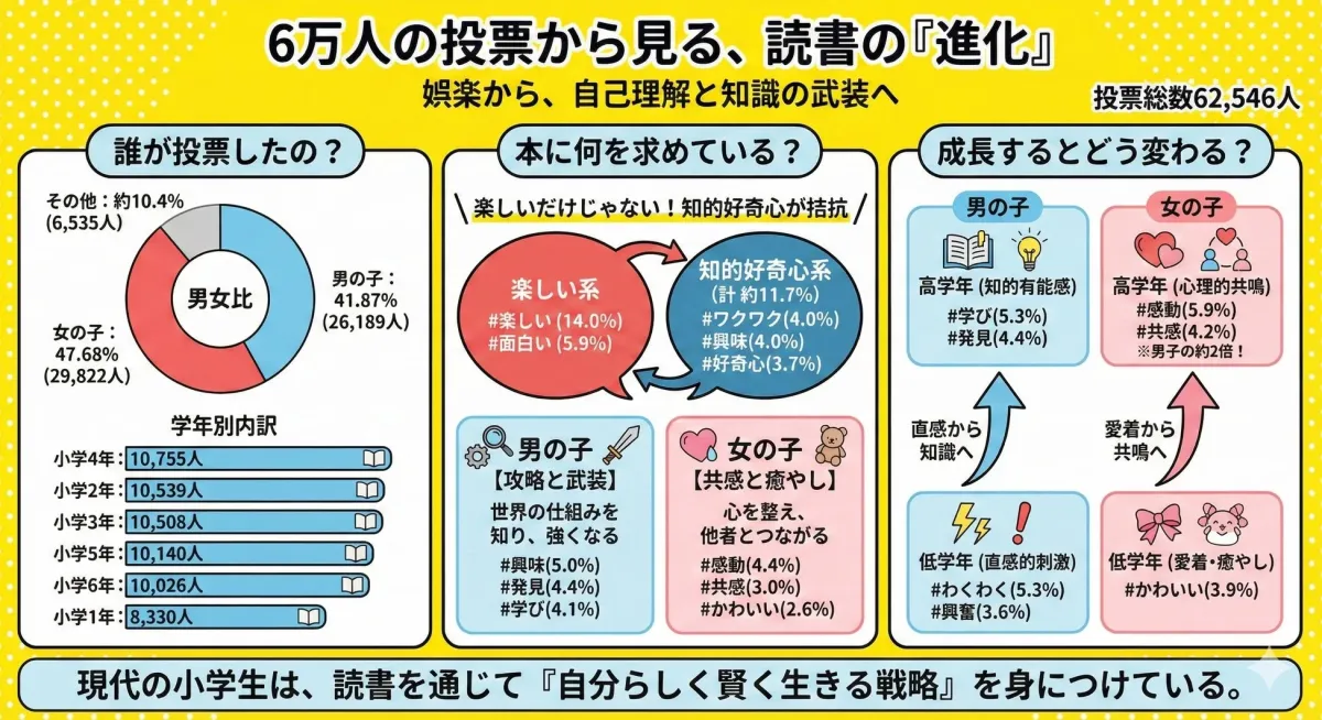 6万人の投票から見る、こどもたちのインサイト