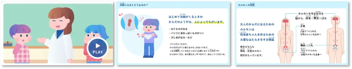 思春期における体の変化と性教育に関する資料
