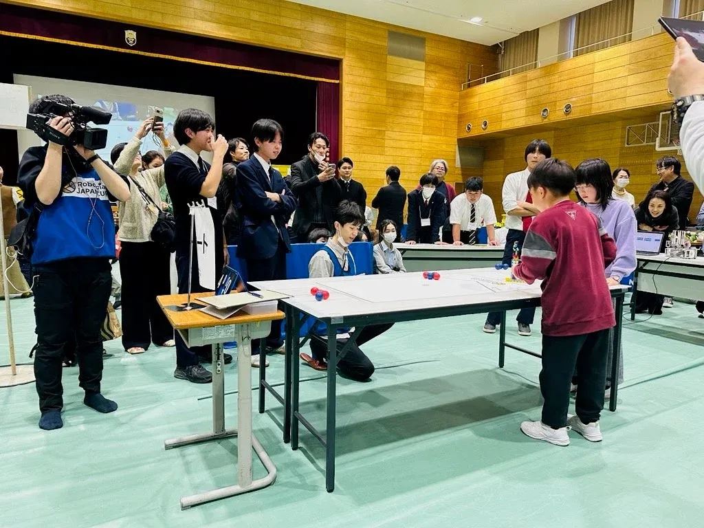 ロボットコンテストの様子