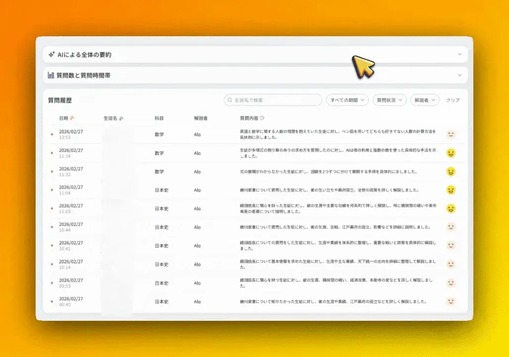 AIによる学習分析レポート