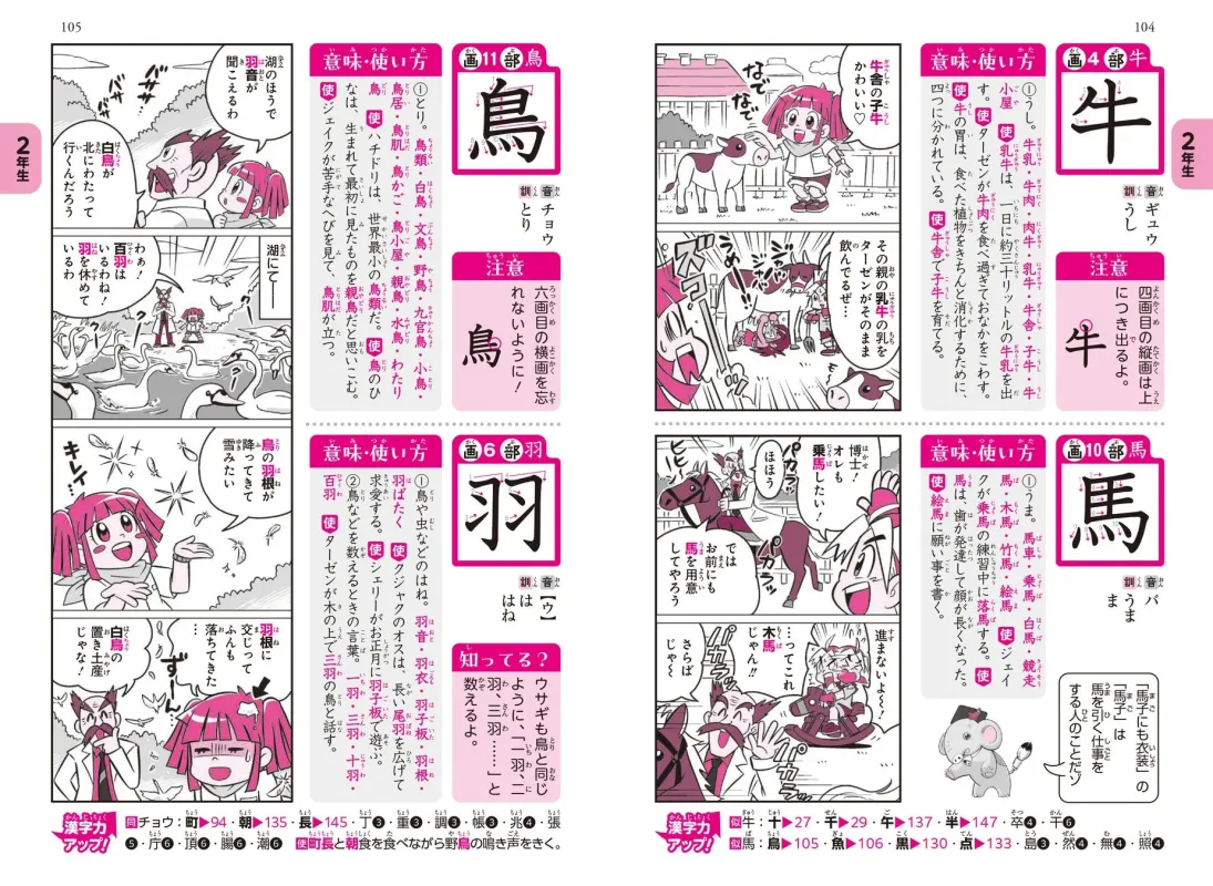 2年生で習う漢字の紹介