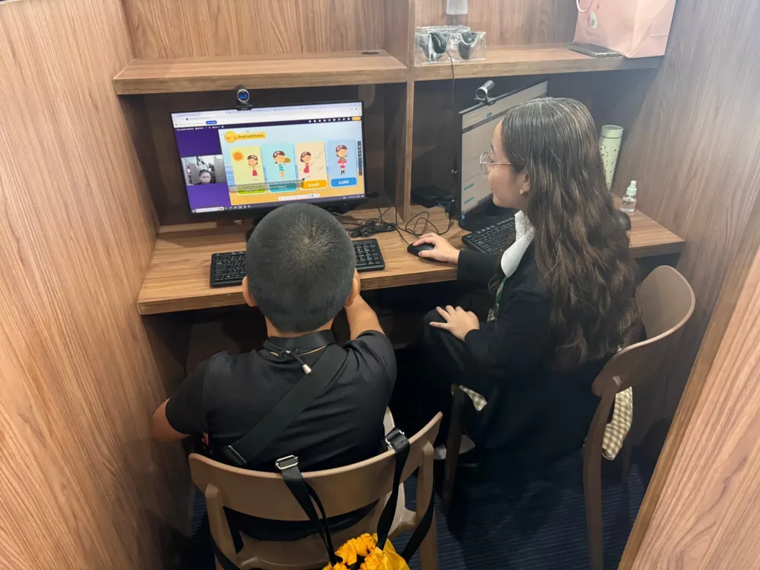 オンライン学習の様子